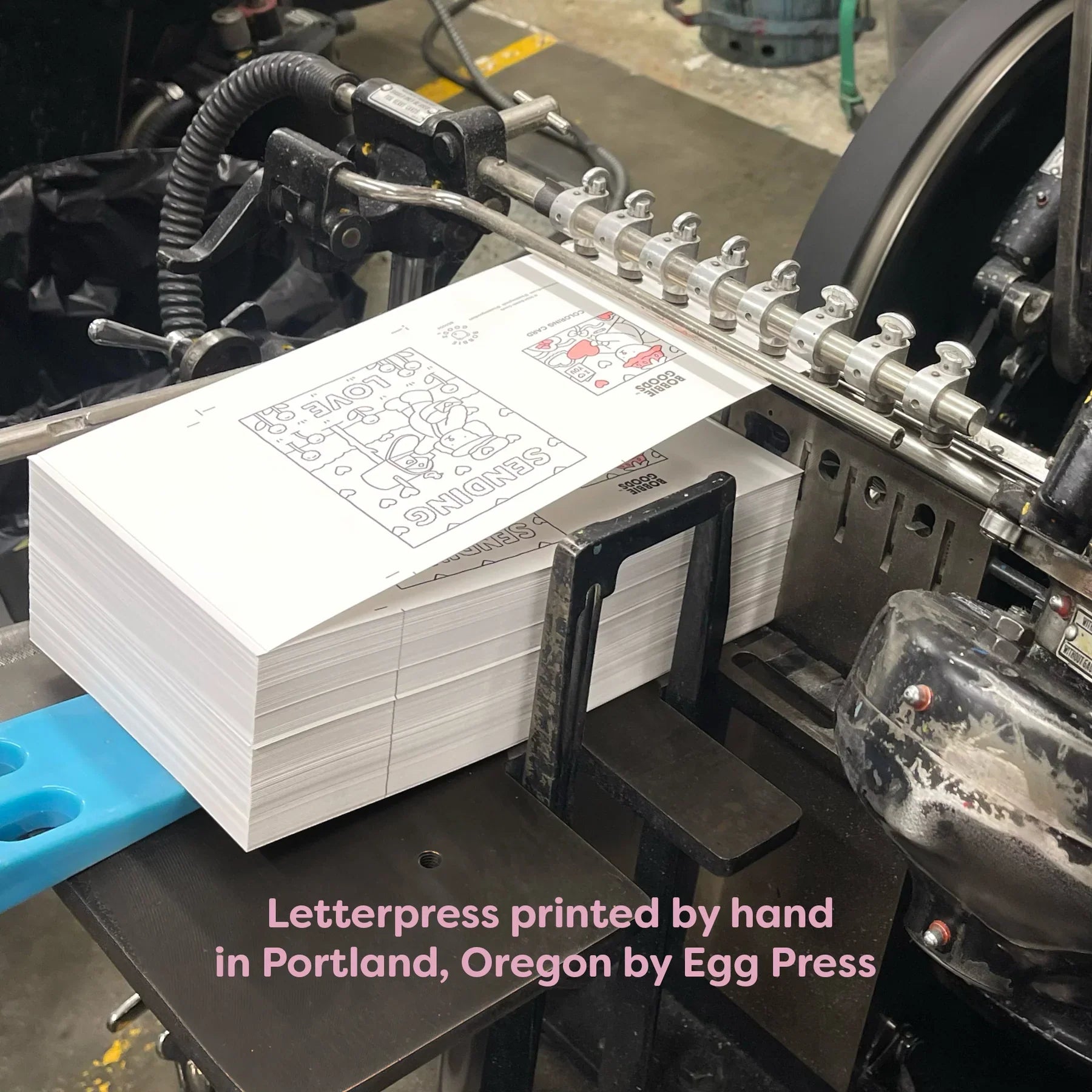 Cartão para Colorir "Enviando Amor"