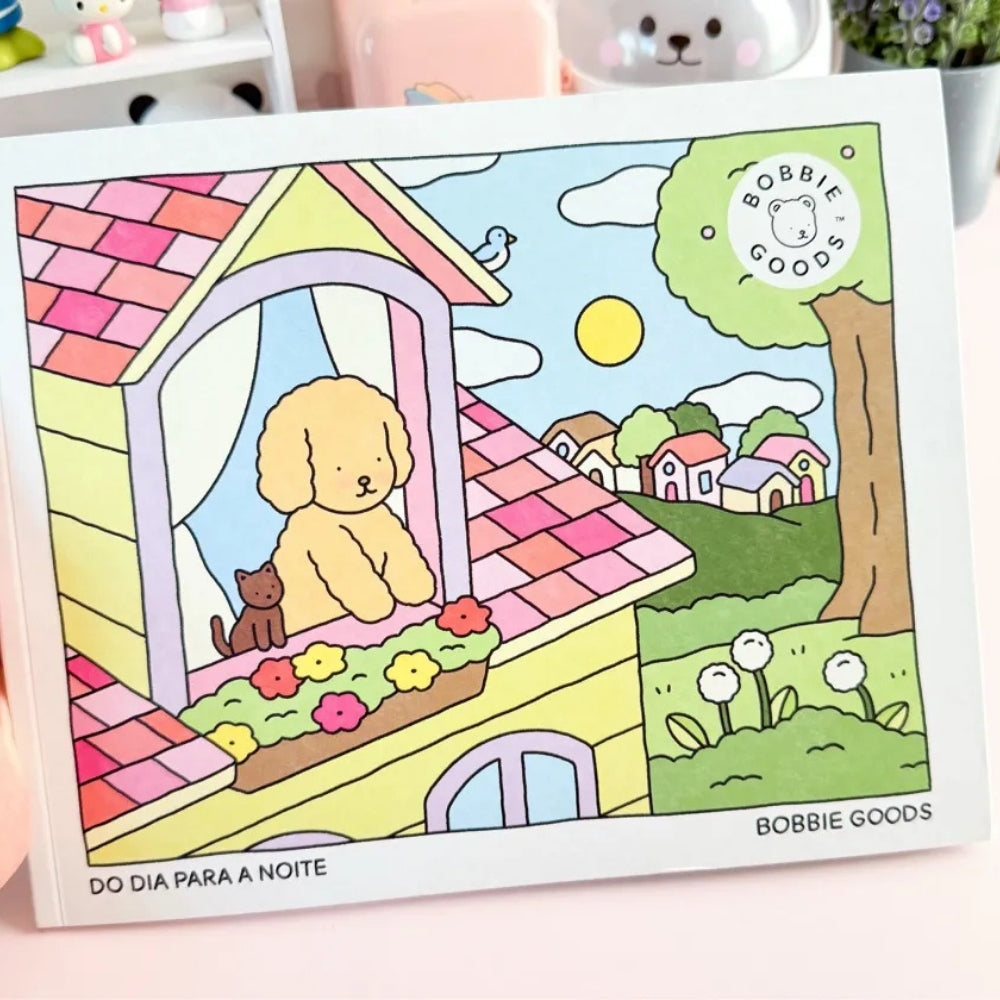 Kit Livros (20 Paginas) + Canetinhas Bobbie Goods™