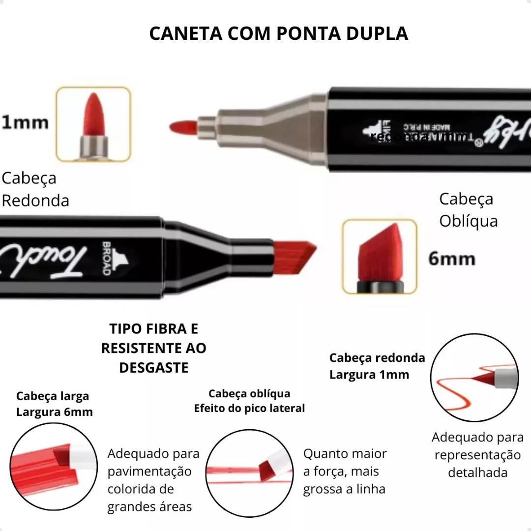 Kit Livros (20 Paginas) + Canetinhas Bobbie Goods™